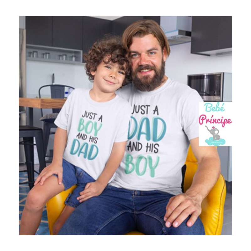 Camisetas a juego papa y online bebe